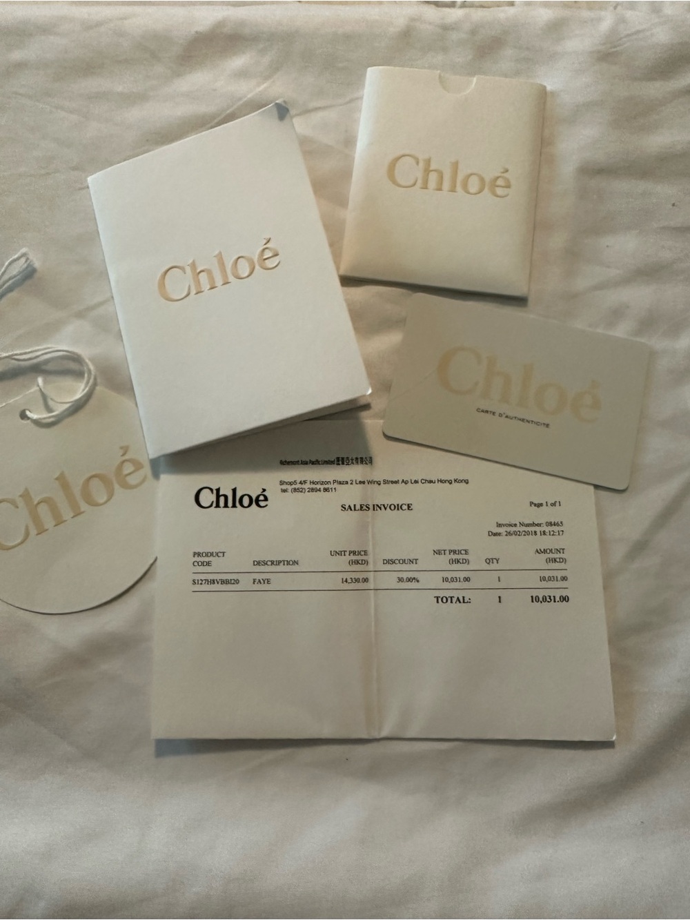 Chloé Faye Crossbody Bag with Python Excellent Condition - Picture 11 of 15